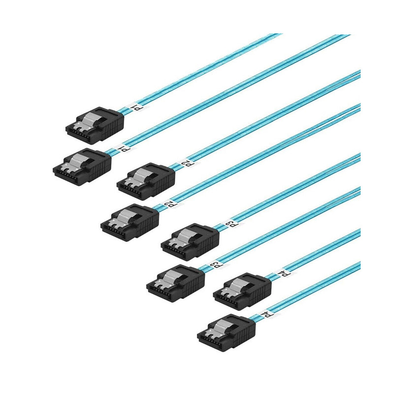کابل تبدیل 4 به 4 SATA اسمارطور مدل SM255 طول 0.5 متر کابل تبدیل 4 به 4 SATA اسمارطور مدل SM255 طول 0.5 متر