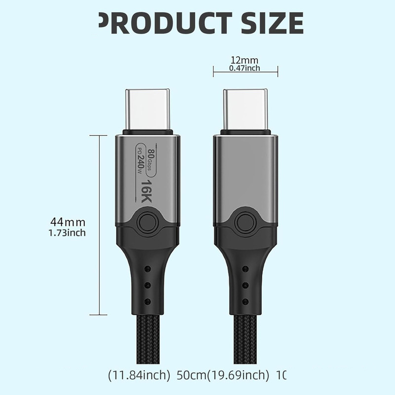 کابل تبدیل USB-C اسمارطور مدل USB5 طول 0.5 متر کابل تبدیل USB-C اسمارطور مدل USB5 طول 0.5 متر