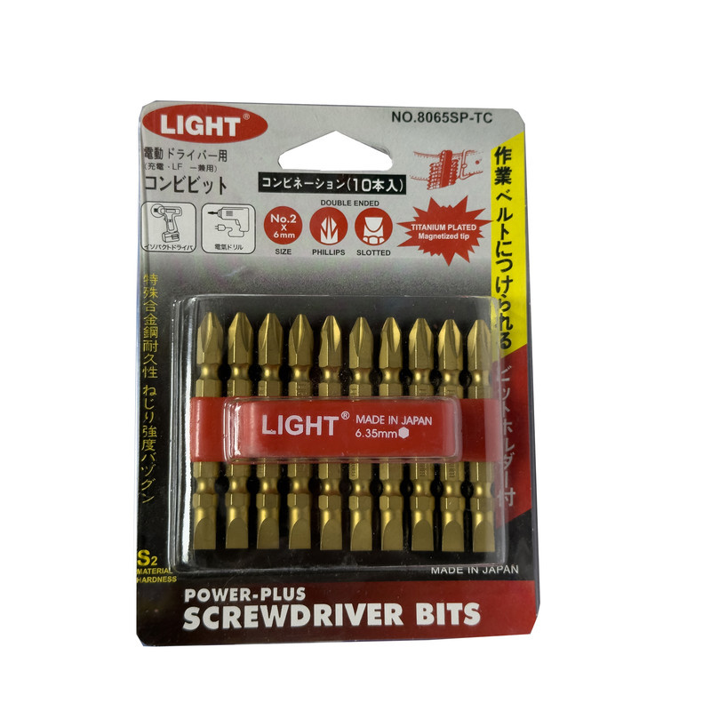 سری پیچ گوشتی یک سر چهارسو یک سر دو سو لایت مدل تیتانیومی کوتاه کدSMT-LIGHT-JAPAN-8065SP-TC بسته 10 عددی سری پیچ گوشتی یک سر چهارسو یک سر دو سو لایت مدل تیتانیومی کوتاه کدSMT-LIGHT-JAPAN-8065SP-TC بسته 10 عددی