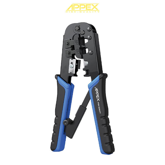 انبر سوکت زن شبکه اپکس مدلSMT-APPEX-APX-7473سایز8اینچ انبر سوکت زن شبکه اپکس مدلSMT-APPEX-APX-7473سایز8اینچ