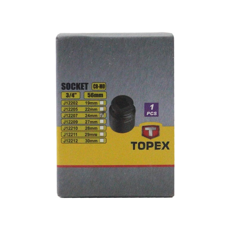 سری بکس تاپکس مدل فشار قوی کد SMT-TOPEX-3/4INCH-24MM--MESHKI-FESHAR GAVI سایز 24 میلی متر سری بکس تاپکس مدل فشار قوی کد SMT-TOPEX-3/4INCH-24MM--MESHKI-FESHAR GAVI سایز 24 میلی متر