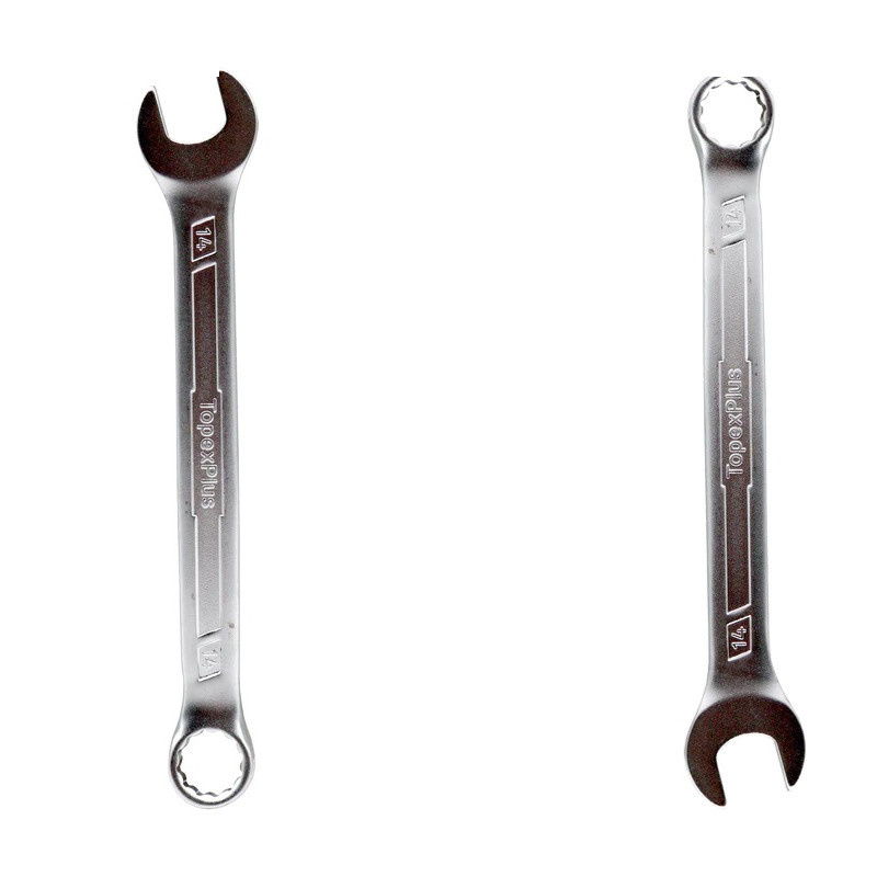 آچار یکسر تخت و یکسر رینگی تاپکس پلاس مدل SMT-PRMIUMQUALITY سایز 14 میلی متر