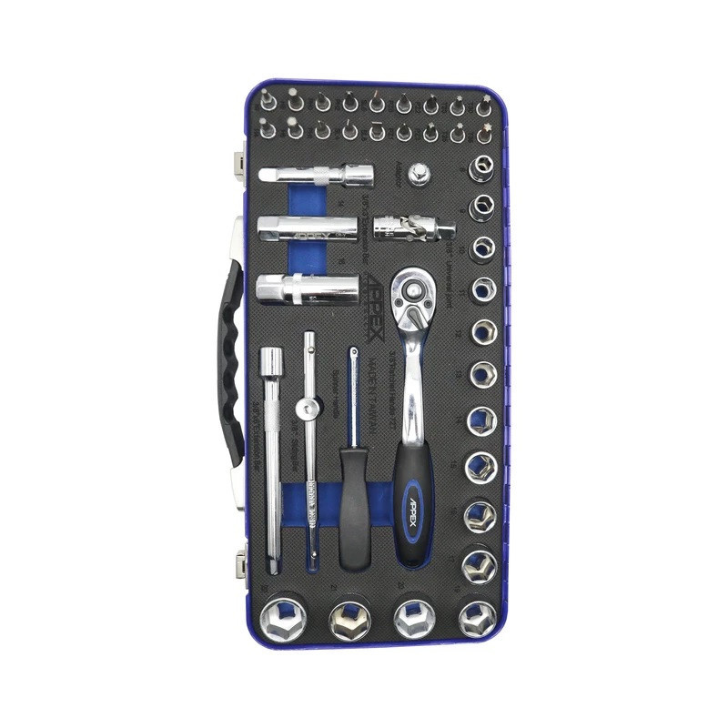 آچار بکس اپکس مدل SMT-3/8 INCH-APX1542--TAIWAN-SOCKET TOOLS SET مجموعه 42 عددی آچار بکس اپکس مدل SMT-3/8 INCH-APX1542--TAIWAN-SOCKET TOOLS SET مجموعه 42 عددی