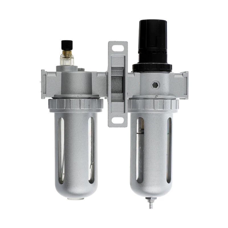 واحد مراقبت پنوماتیک  کمپرسور تاپکس مدل دو قلو کد SMT-TOPEX-AFRL-AIR FILTERAND REGULATOR-1/2