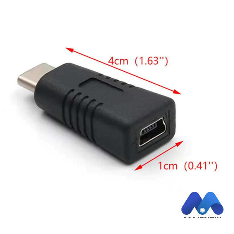 مبدل Mini-USB به USB-C مجینتک مدل CN6 مبدل Mini-USB به USB-C مجینتک مدل CN6