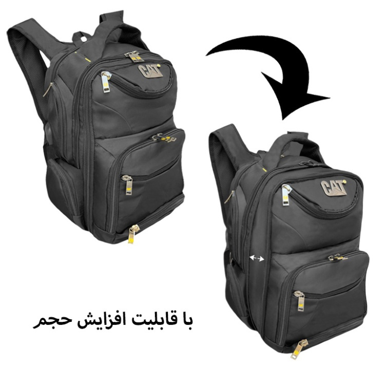 کوله پشتی طرح کاترپیلار مدل CAT302036 کوله پشتی طرح کاترپیلار مدل CAT302036