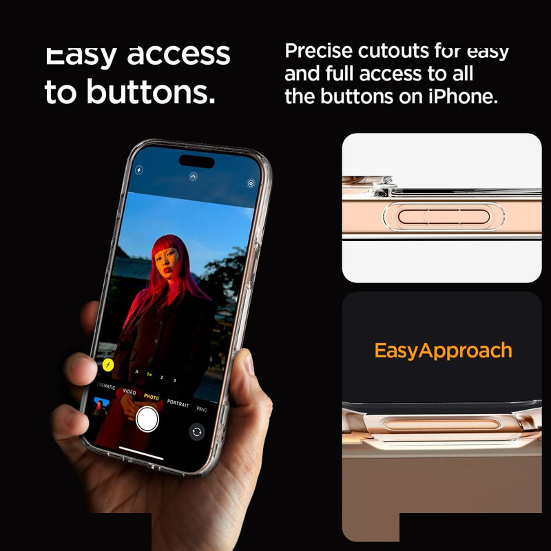 کاور اسپیگن مدل ultra hybrid clear magsafe مناسب برای گوشی موبایل اپل iphone 16promax کاور اسپیگن مدل ultra hybrid clear magsafe مناسب برای گوشی موبایل اپل iphone 16promax