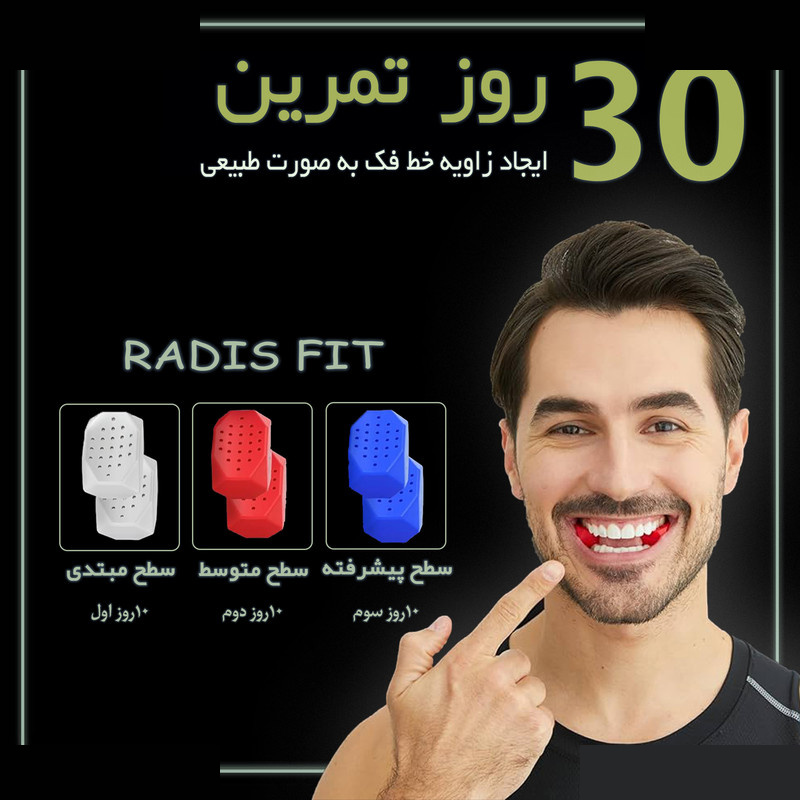 زاویه ساز فک رادیس فیت مدل Full Weight بسته شش عددی زاویه ساز فک رادیس فیت مدل Full Weight بسته شش عددی