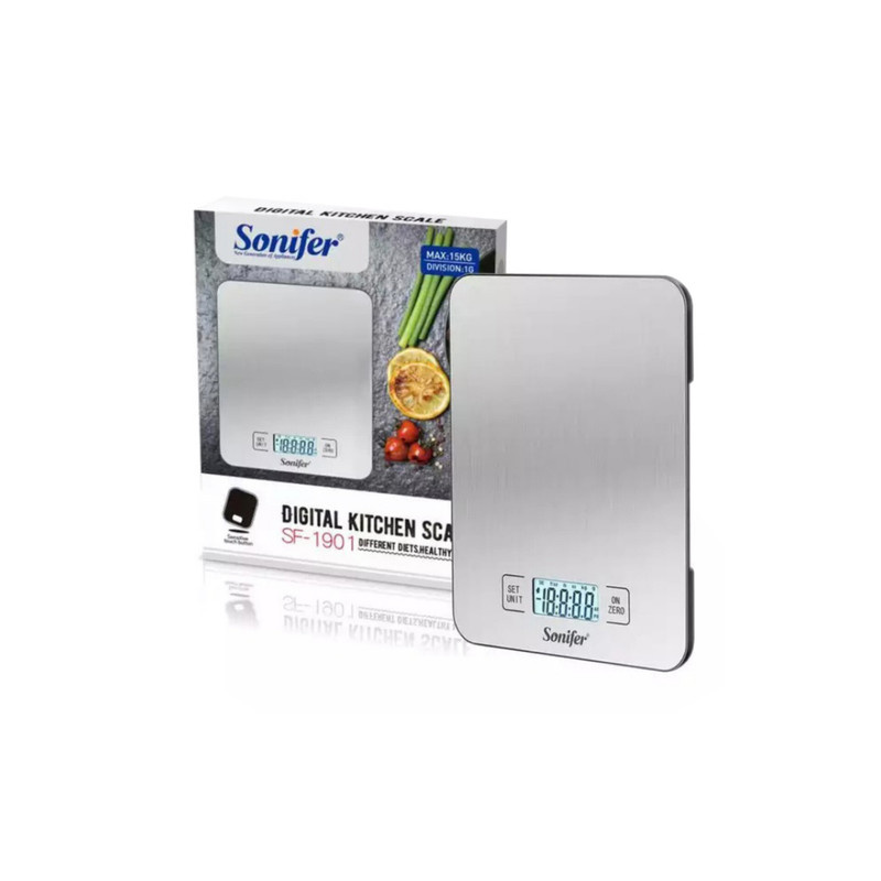 ترازوی آشپزخانه سونیفر مدل SF-1901 ترازوی آشپزخانه سونیفر مدل SF-1901
