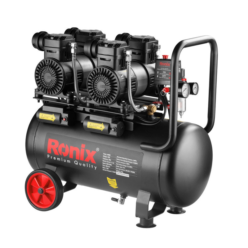 کمپرسور هوا دو سیلندر رونیکس مدل RC-5013 کمپرسور هوا دو سیلندر رونیکس مدل RC-5013
