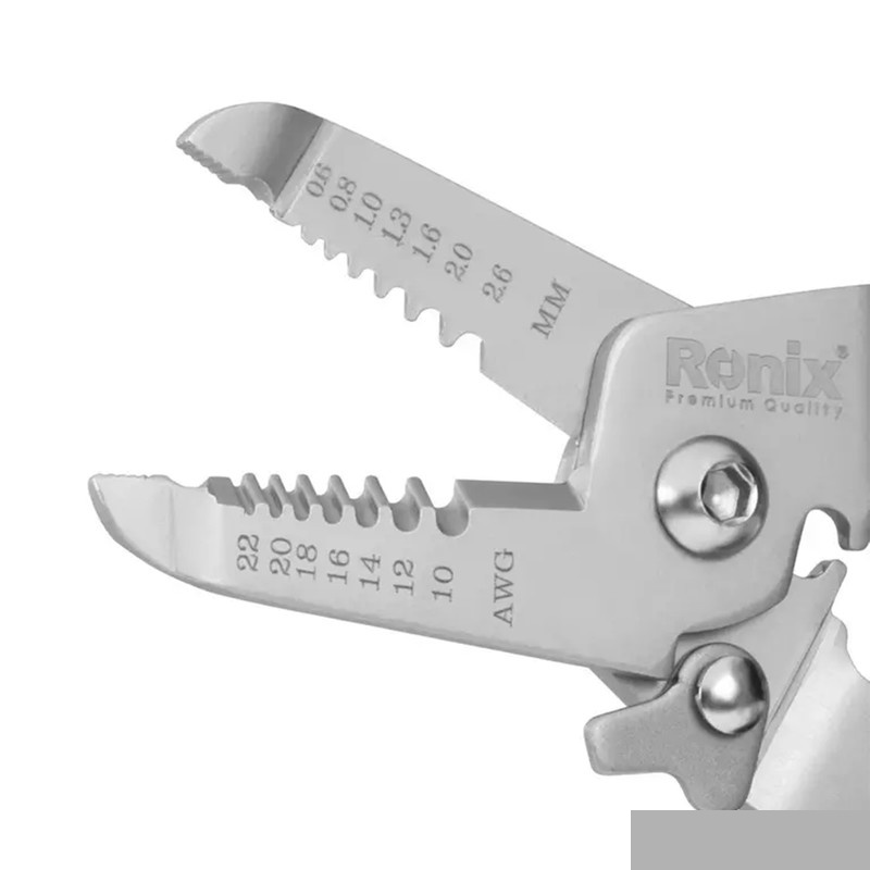 انبر سیم لخت کن رونیکس مدل RH-1820 سایز 7 اینچ انبر سیم لخت کن رونیکس مدل RH-1820 سایز 7 اینچ