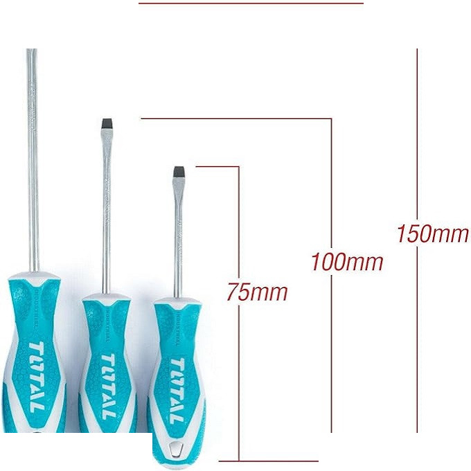 پیچ گوشتی توتال مدل THT250606 مجموعه 6 عددی پیچ گوشتی توتال مدل THT250606 مجموعه 6 عددی