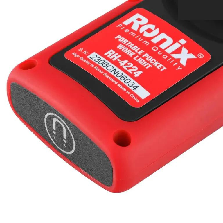 نورافکن جیبی رونیکس مدل RH-4224 با نور چند رنگ نورافکن جیبی رونیکس مدل RH-4224 با نور چند رنگ