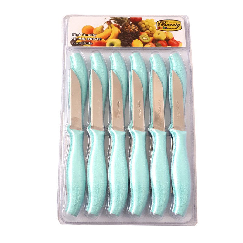 کارد میوه خوری بیوتی کد 6671 بسته 12 عددی کارد میوه خوری بیوتی کد 6671 بسته 12 عددی