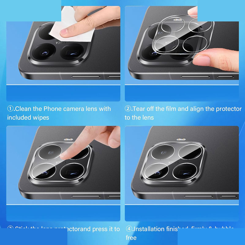 محافظ لنز دوربین شیشهای اپیکوی مدل 3D-Clear Lenz مناسب برای گوشی موبایل شیائومی 15T محافظ لنز دوربین شیشهای اپیکوی مدل 3D-Clear Lenz مناسب برای گوشی موبایل شیائومی 15T