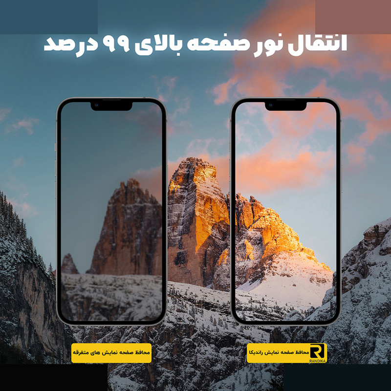 محافظ صفحه نمایش شیشه ای راندیکا مدل Randika Glass MIX مناسب برای گوشی موبایل ال جی W41+ بسته دو عددی محافظ صفحه نمایش شیشه ای راندیکا مدل Randika Glass MIX مناسب برای گوشی موبایل ال جی W41+ بسته دو عددی