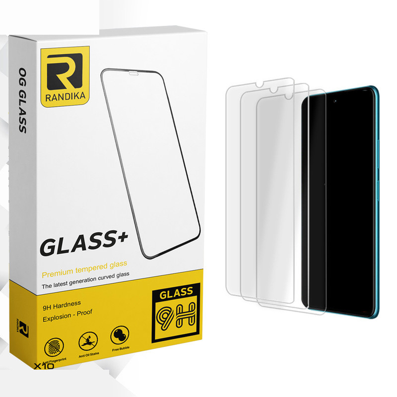 محافظ صفحه نمایش شیشه ای راندیکا مدل Randika Glass MIX مناسب برای گوشی موبایل جی پلاس X10 بسته سه عددی محافظ صفحه نمایش شیشه ای راندیکا مدل Randika Glass MIX مناسب برای گوشی موبایل جی پلاس X10 بسته سه عددی