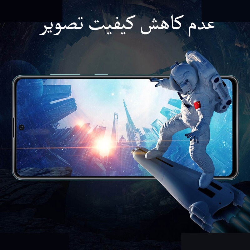 محافظ پشت گوشی ال کی مدل +HD مناسب برای گوشی موبایل شیائومی Poco X3 محافظ پشت گوشی ال کی مدل +HD مناسب برای گوشی موبایل شیائومی Poco X3