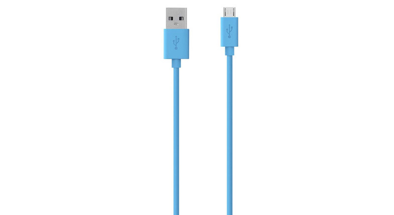 کابل تبدیل USB به microUSB مدل F2CU012BT04 طول 1.2 متر کابل تبدیل USB به microUSB مدل F2CU012BT04 طول 1.2 متر