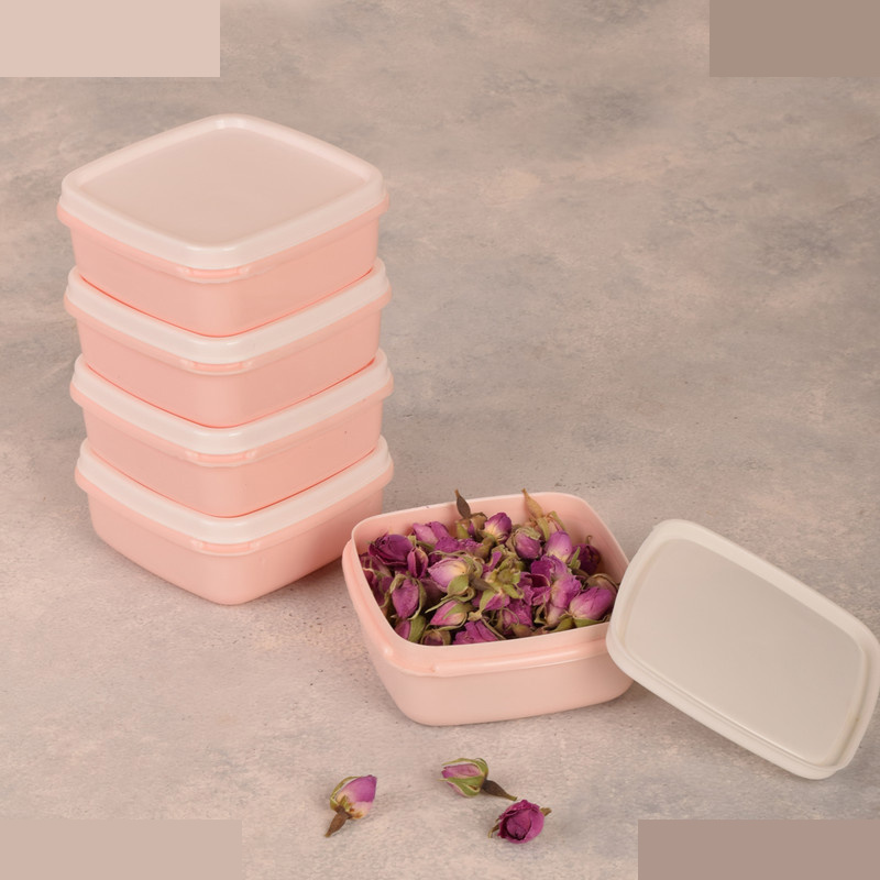 ظرف نگهدارنده مهروز مدل E-1403-34 بسته 5 عددی ظرف نگهدارنده مهروز مدل E-1403-34 بسته 5 عددی