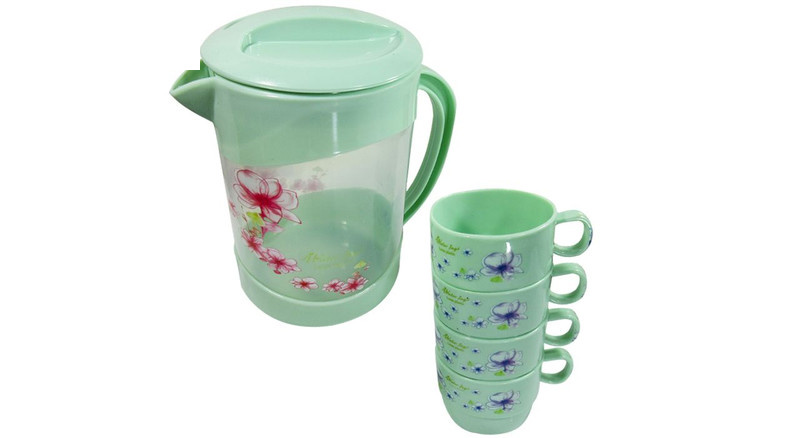 سرویس پارچ و لیوان 5 پارچه مدل Spring wind سرویس پارچ و لیوان 5 پارچه مدل Spring wind