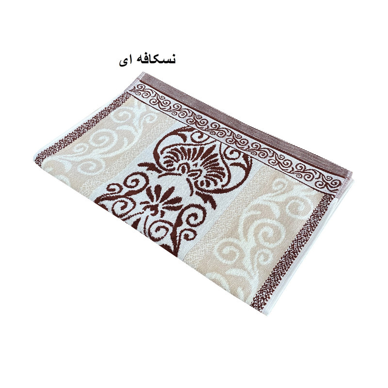 حوله دستی ماندگار مدل آیدا سایز 40X75 سانتی متر حوله دستی ماندگار مدل آیدا سایز 40X75 سانتی متر