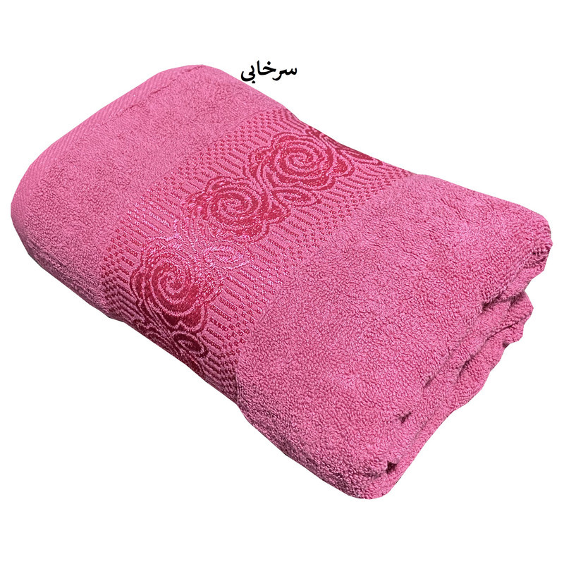 حوله دستی شایسته مدل روژان سایز 40X80 سانتی متر حوله دستی شایسته مدل روژان سایز 40X80 سانتی متر