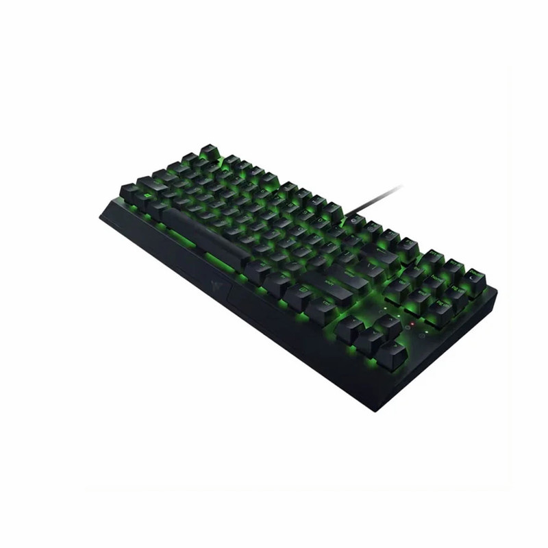 کیبورد مخصوص بازی ریزر مدل BlackWidow X Tenkeyless Green Switch کیبورد مخصوص بازی ریزر مدل BlackWidow X Tenkeyless Green Switch