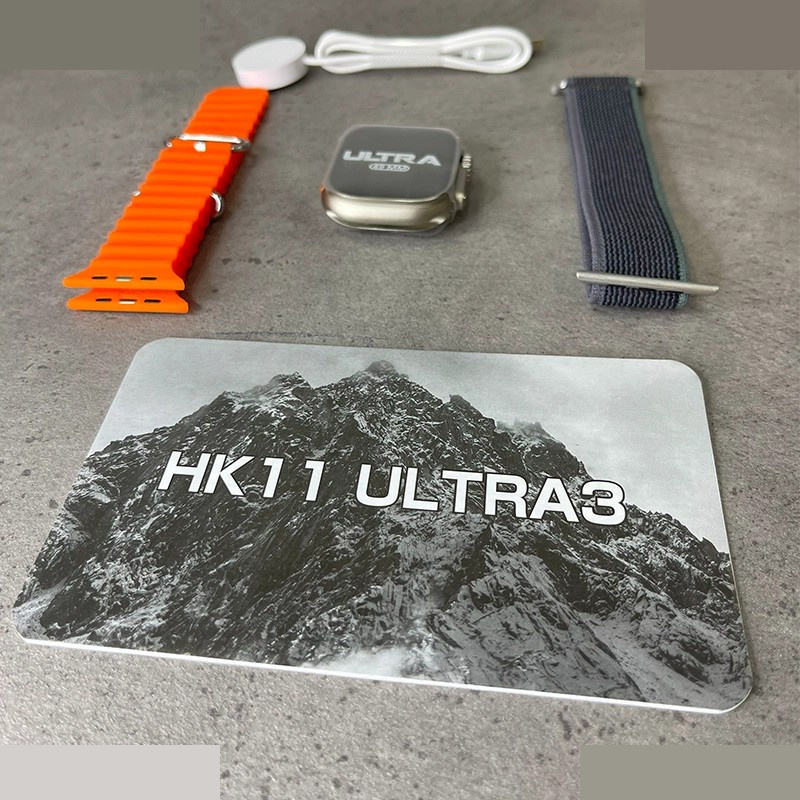 ساعت هوشمند 2.02 اینچی ویرفیت مدل HK 11 ULTRA3 با بند سیلیکونی ساعت هوشمند 2.02 اینچی ویرفیت مدل HK 11 ULTRA3 با بند سیلیکونی