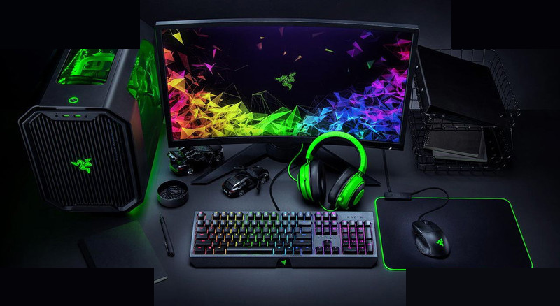 کیبورد مخصوص بازی ریزر مدل BLACKWIDOW GREEN SWITCH کیبورد مخصوص بازی ریزر مدل BLACKWIDOW GREEN SWITCH