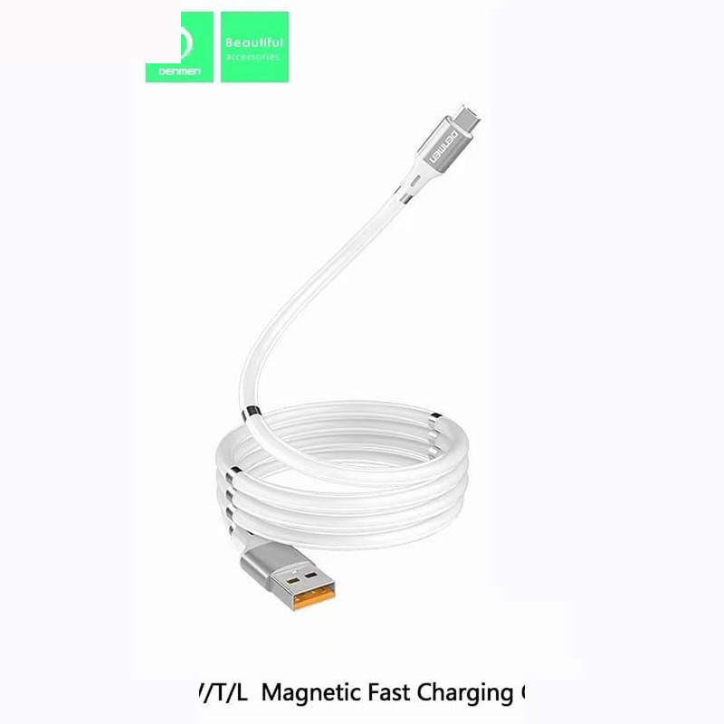 کابل تبدیل USB به microUSB مغناطیسی دنمن مدل D11 طول 1 متر کابل تبدیل USB به microUSB مغناطیسی دنمن مدل D11 طول 1 متر