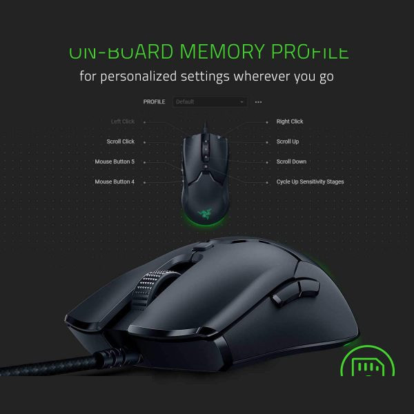 ماوس مخصوص بازی ریزر مدل Viper Mini ماوس مخصوص بازی ریزر مدل Viper Mini