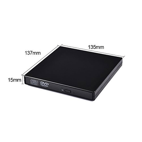قاب تبدیل درایو DVD اینترنال به اکسترنال مدل 9.5 قاب تبدیل درایو DVD اینترنال به اکسترنال مدل 9.5