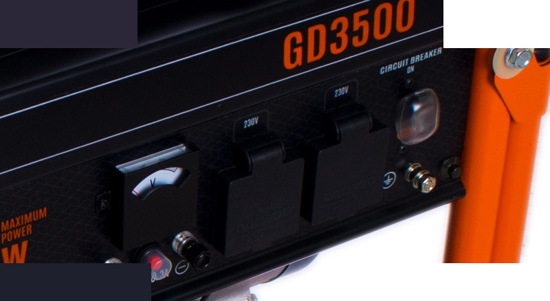 موتور برق 2.8 کیلو وات دوو مدل GD 3500 موتور برق 2.8 کیلو وات دوو مدل GD 3500