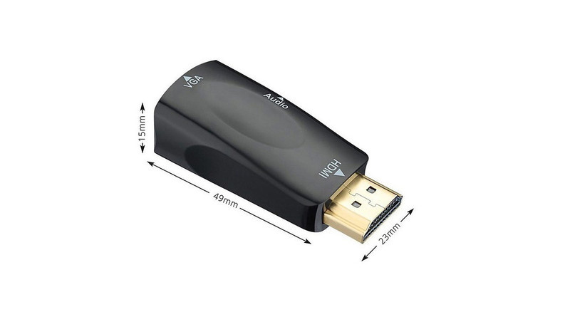 مبدل HDMI به VGA و Audio مدل HD adaptor مبدل HDMI به VGA و Audio مدل HD adaptor