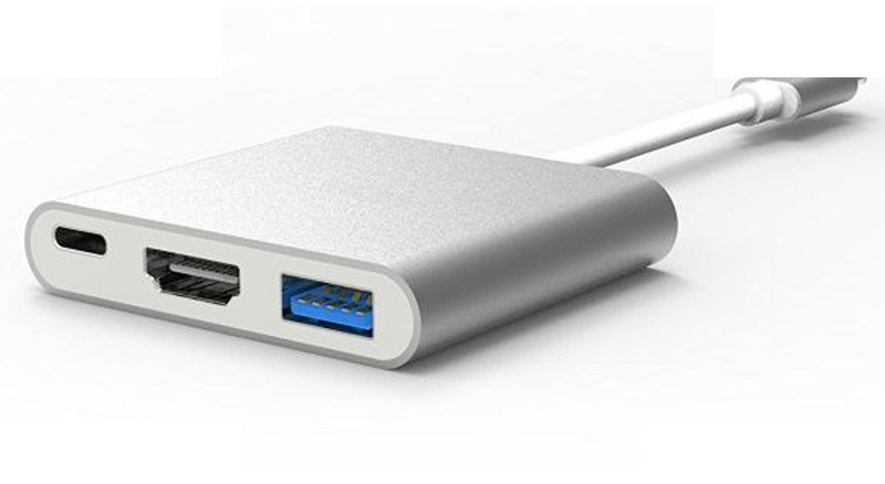 مبدل USB-C به USB-C/HDMI/USB مدل S-1304 مبدل USB-C به USB-C/HDMI/USB مدل S-1304
