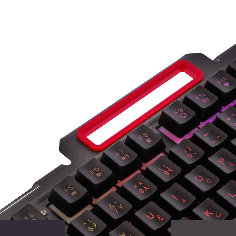 کیبورد گیمینک سابیت مدل GMK-5010 همراه با موس، Full-size، نورپردازی RGB کیبورد گیمینک سابیت مدل GMK-5010 همراه با موس، Full-size، نورپردازی RGB