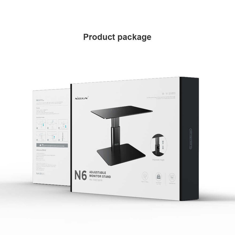 پایه نگهدارنده لپ تاپ نیلکین مدل Adjustable N6 پایه نگهدارنده لپ تاپ نیلکین مدل Adjustable N6
