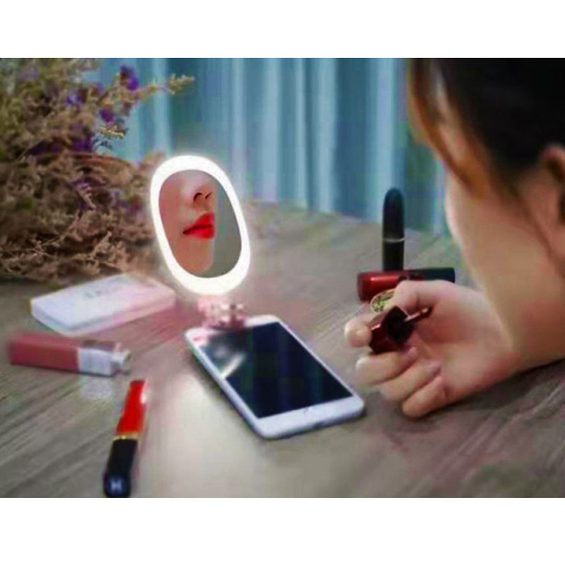 رینگ لایت مدل M-928 به همراه 2 عدد لنز کلیپسی موبایل رینگ لایت مدل M-928 به همراه 2 عدد لنز کلیپسی موبایل