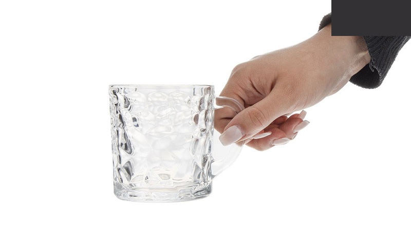 لیوان شیشه و بلور اصفهان مدل لیندا کد 455 بسته 6 عددی
