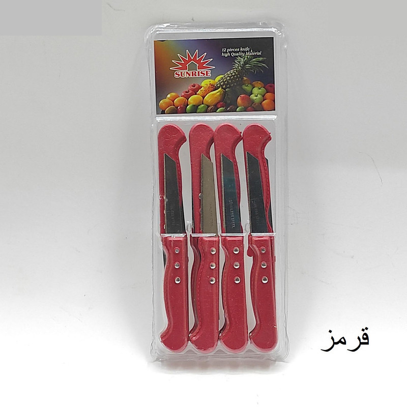 کارد میوه خوری سان رایز کد 152038 بسته 12 عددی کارد میوه خوری سان رایز کد 152038 بسته 12 عددی