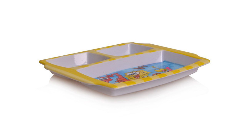 بشقاب کودک مهروز مدل M-0012 طرح باب اسفنجی بشقاب کودک مهروز مدل M-0012 طرح باب اسفنجی