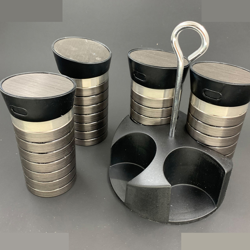 ست جای ادویه 5 پارچه بازن کد SHR-135