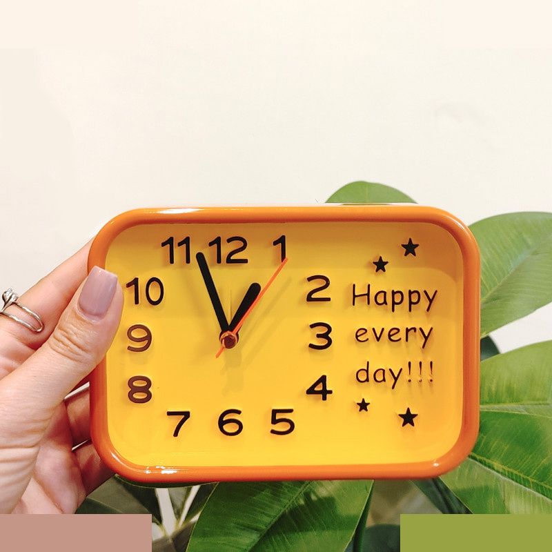 ساعت رومیزی عقربهای مدل HAPPY کد 2302 ساعت رومیزی عقربهای مدل HAPPY کد 2302