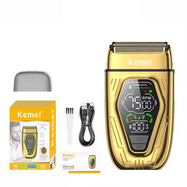 ماشین اصلاح موی صورت و بدن شارژی کیمی کد KM-T360 ماشین اصلاح موی صورت و بدن شارژی کیمی کد KM-T360