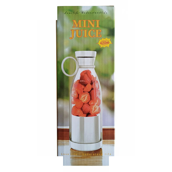 شیکر شارژی مدل Mini Juice گنجایش 420 لیتر شیکر شارژی مدل Mini Juice گنجایش 420 لیتر