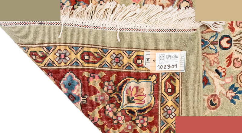 فرش دست بافتت چهار متری سی پرشیا کد 102301 فرش دست بافتت چهار متری سی پرشیا کد 102301