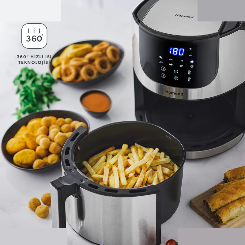 سرخ کن بدون روغن مدل Homend Airfryday 2502h سرخ کن بدون روغن مدل Homend Airfryday 2502h