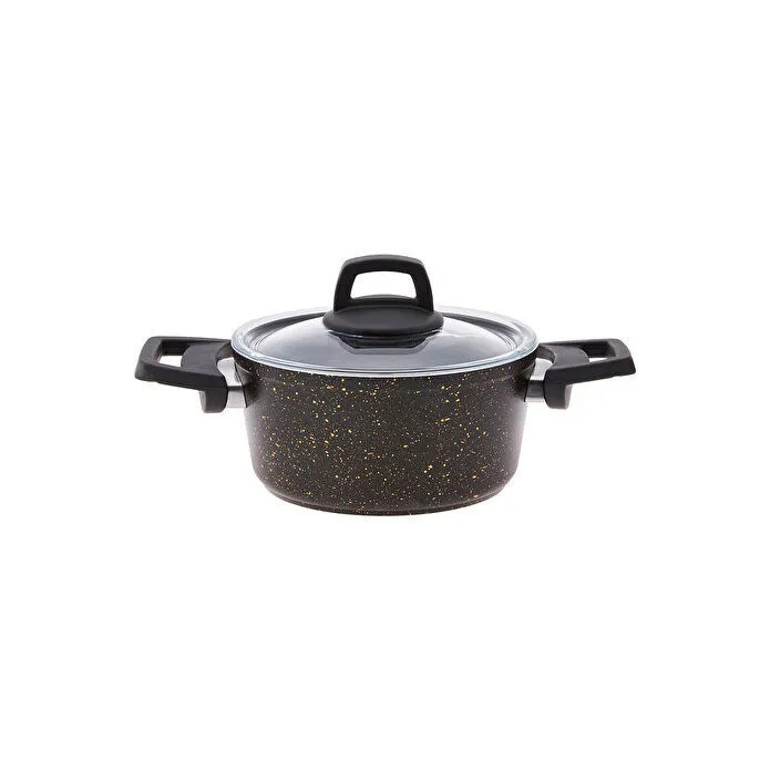 سرویس قابلمه وتابه بیوگرانیتی 13 پارچه کاراجا مدل Black Gold همراه با ابزار آشپزی سرویس قابلمه وتابه بیوگرانیتی 13 پارچه کاراجا مدل Black Gold همراه با ابزار آشپزی