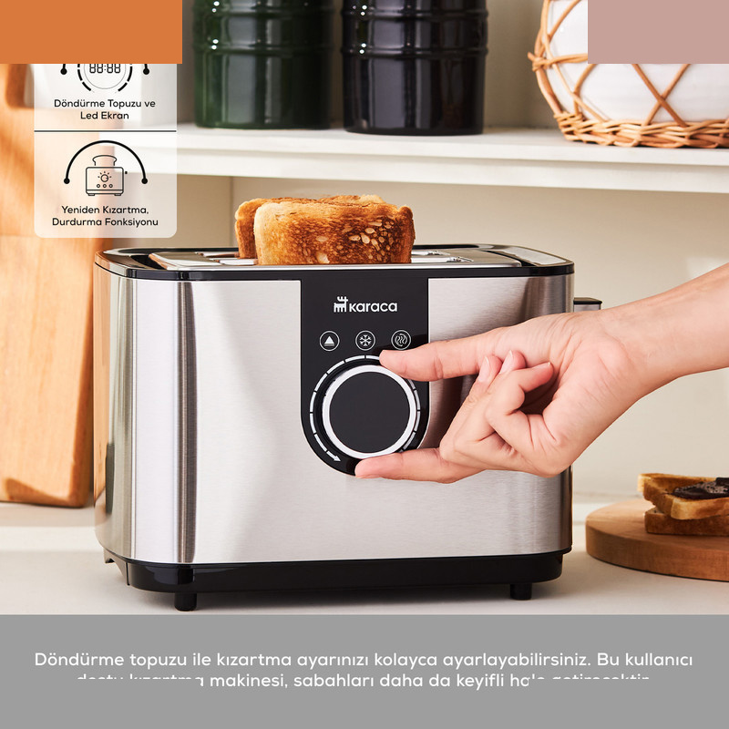 توستر کاراجا مدل 2303 Inox توستر کاراجا مدل 2303 Inox